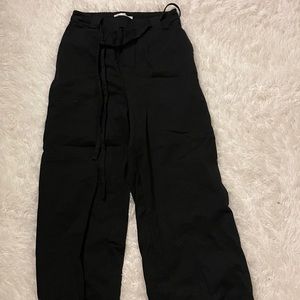 Free people beach pants black XS